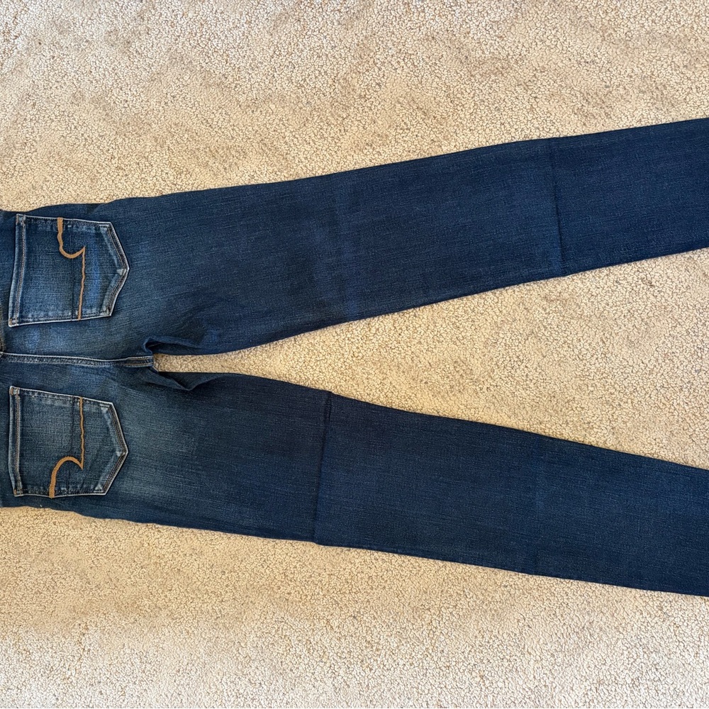 American Eagle Outfitters Dark Blue Skinny Jeans